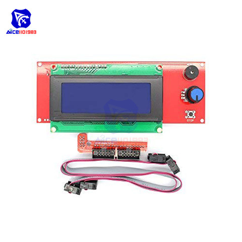 Módulo controlador de pantalla inteligente LCD 2004, adaptador de Cable para impresora 3D, rampas 1,4, Arduino Mega polu Shield RepRap ► Foto 1/6