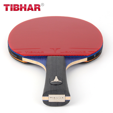 Genuino Tibhar profesional raqueta de tenis de mesa caucho granos-Ping Pong raquetas de alta calidad con bolsa 6/ /7/8/9 estrellas ► Foto 1/5