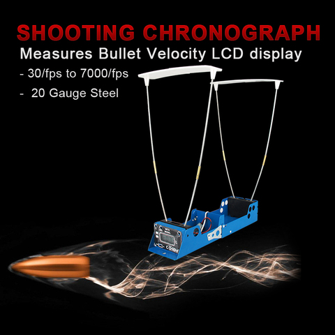 Tiroteo cronógrafo balas de Paintball táctico velocidad medidas bala velocidad cronógrafo velocidad de la bala de gs35-0005 ► Foto 1/6