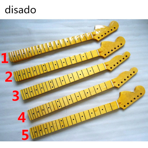 Disado 22 trastes puntos incrustados clavijero de guitarra eléctrica inversa cuello al por mayor piezas accesorios para guitarra instrumentos musicales ► Foto 1/3