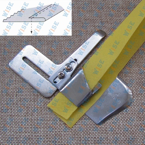Hemmer de borde crudo de giro único, accesorio para máquina de coser UpTurn Hemming # KP-201 ► Foto 1/2
