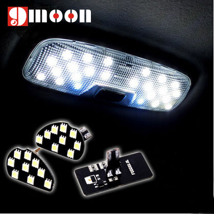 Estilo de coche luz Interior del coche para Ford Ecosport/enfoque 2 MK2 2007-2014-LED lámpara de techo LED lámpara ► Foto 1/6