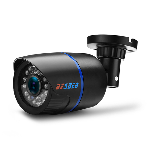 BESDER-cámara de vigilancia infrarroja de alta definición, analógica, AHD, HD, 720P, cámara CCTV AHD, seguridad al aire libre, Bullet AHDM ► Foto 1/6