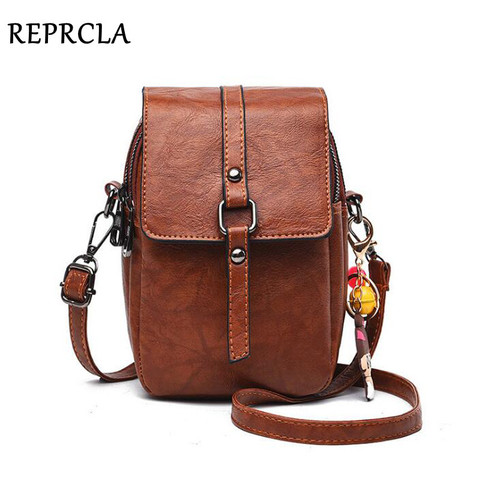 REPRCLA nuevo pequeño bolso de hombro Casual bolso bandolera para mujeres teléfono bolsillo chica monedero Mini bolsos de mensajero ► Foto 1/6