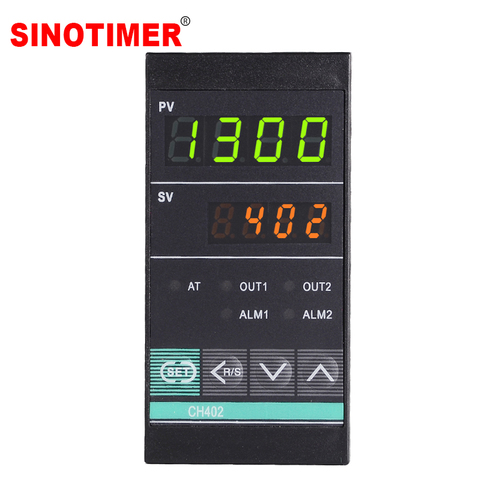 Controlador de temperatura Digital PID CH402, 48x96mm, salida de relé sin Sensor Vertical ► Foto 1/6