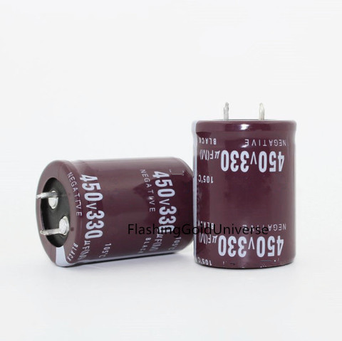 450 V 330 UF 330 UF 450 V 450V330UF condensador electrolítico volumen 30*40 MM 30X35 MM la mejor calidad ► Foto 1/1