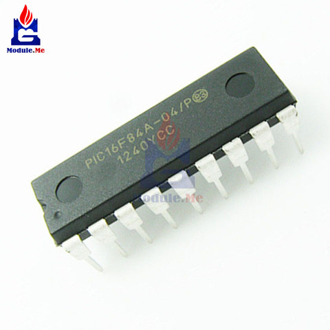 2 unids/lote Chips CI PIC16F84A-04/P PIC16F84A 16F84A DIP-18 Chips de Circuitos Integrados originales Chips CI ► Foto 1/1
