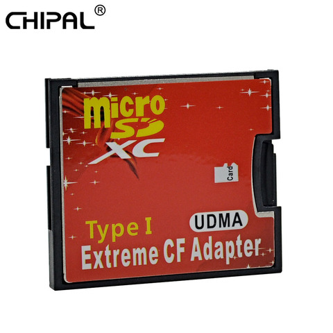 MJTEK de alta calidad Micro SD TF a CF adaptador de tarjeta MicroSD Micro SDHC a tarjeta de memoria compacta Tipo I lector convertidor ► Foto 1/5