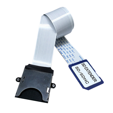 Cable de extensión de tarjeta SD a SD adaptador de lectura, extensor Flexible, Micro SD a SD/SDHC/SDXC, extensor de tarjeta de memoria ► Foto 1/5