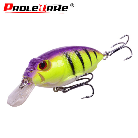 1 Uds 70mm 10g Crankbait cebo de pesca Artificial Crankbait duro Pesca de lubina Wobblers Japón Topwater piscardo Señuelos de Pesca PR-321 ► Foto 1/6