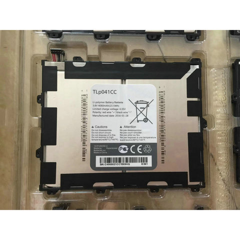 Alta calidad 4060mAh TLp041C2 / TLp041CC cargadores de batería para coche Alcatel OneTouch POP 8 P320A batería ► Foto 1/1