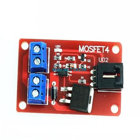 Módulo de interruptor MOSFET para Arduino, 1 canal, 1 ruta, botón IRF540 + ► Foto 1/2