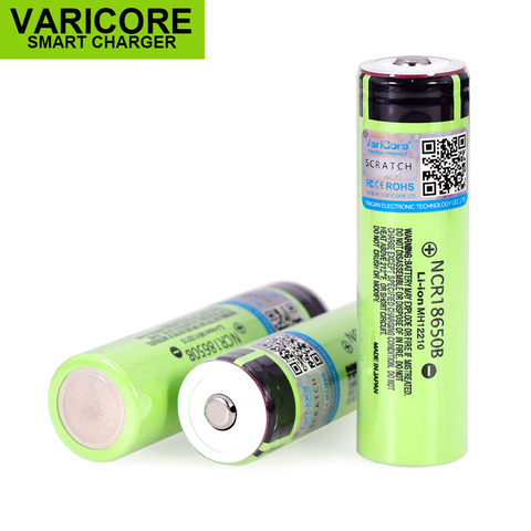 VariCore 18650 3400mAh batería NCR18650B con original 3,7 V para panasonic adecuado para linternas más puntiagudos sin protección ► Foto 1/5