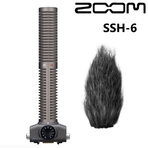 ZOOM SSH6-Micrófono de escopeta para grabadora, Registrador de ruido profesional, micrófono de reducción para Q8/H5/H6 ► Foto 1/6