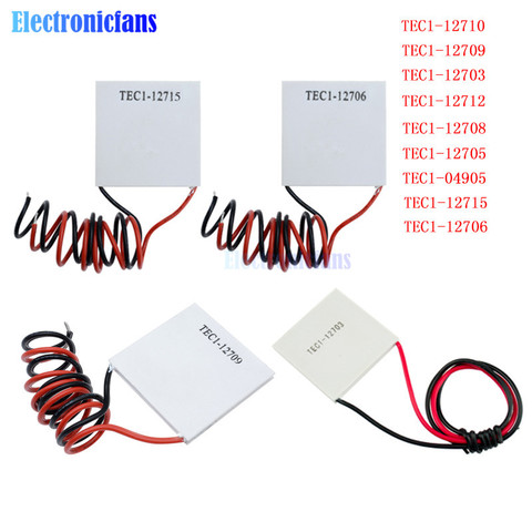 TEC1 12705, 12706, 12715, 04905, 12710, 12709, 12703, 12712, 12708, refrigerador termoeléctrico Peltier TEC1-12706 12V Peltier Elemente módulo ► Foto 1/6