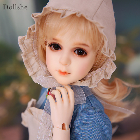 Dollshe craft-figura de resina de alta calidad para niños, muñeca bjd sd de cuerpo de 35cm, modelo 1/4, Ds Rosa ► Foto 1/5
