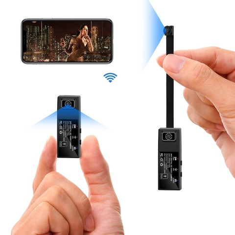 Cámara Full HD 1080 P Mini Wifi IP lente Dual inalámbrico Control remoto cámara secreta detección de movimiento Micro Cámara Espion mini DVR ► Foto 1/1