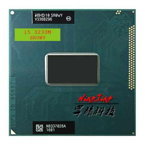 Intel Core i5 i5-3230M 3230M SR0WY 2,6 GHz Dual-Core Quad-Hilo de procesador de CPU 3M 35W hembra G2 / rPGA988B ► Foto 1/1
