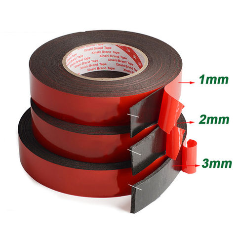 1-3mm de espesor Super fuerte doble cara Espuma adhesiva cinta adhesiva Pad para soporte de fijación de montaje Sticky ► Foto 1/4