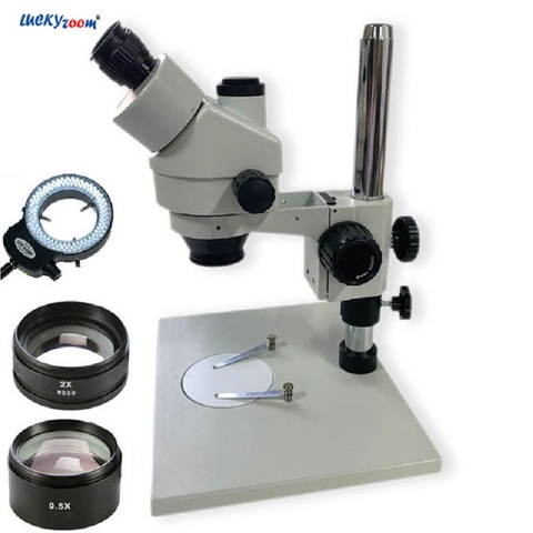 Microscopio Trinocular 3,5x-90X, soporte grande, para soldadura, estéreo, para reparación de teléfono inteligente, Trinocular ► Foto 1/1
