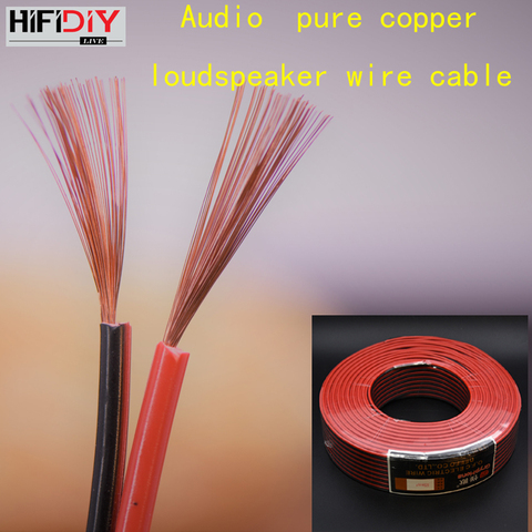 HIFIDIY-Altavoces en vivo, Cable de Audio, Fancier HIFI, OFC, cobre puro sin oxígeno, 0,75, 1,0, 1,5mm, núcleo ► Foto 1/6