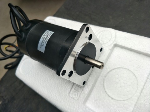 Nema23 sin escobillas DC motor de 24V 150W 3000rpm 0.6NM cuerpo longitud 95mm, motor sin escobillas ► Foto 1/4