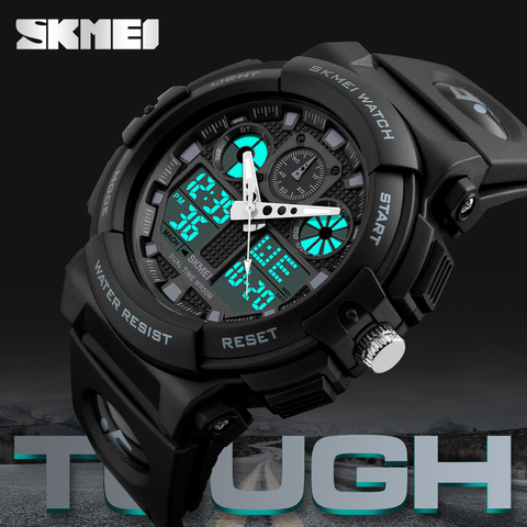 Skmei hombres de marca de lujo Relojes deportivos hombres de cuarzo LED Digital Militar reloj impermeable reloj hombre Relogio masculino 1270 ► Foto 1/1