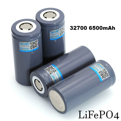 Batería de alta potencia VariCore 3,2 V 32700 6500mAh LiFePO4, 35A, descarga continua, máxima 55A, 1-12 Uds. ► Foto 1/6