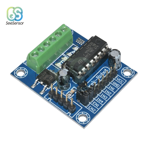 Módulo controlador de Motor de 4 canales, Escudo de accionamiento, placa de expansión para Arduino L293D, Mini ► Foto 1/6