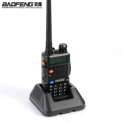 Nuevo Original $TERM impacto Baofeng UV-5R transceptor HF UV 5R Bao Feng para UV5R Radio UHF VHF portatil de doble banda pantalla Dual walkie ► Foto 1/6