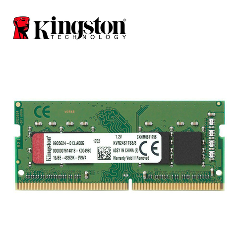 Memoria RAM Kingston DDR4, 8G, 2400MHZ, PC4-19200S CL15, 260 Pines, 8GB de RAM para ordenador portátil ► Foto 1/1