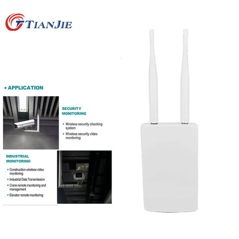 TIANJIE-módem inalámbrico de alta velocidad para exteriores, enrutador Wifi 4G LTE con ranura para tarjeta Sim, resistente al agua ► Foto 1/6