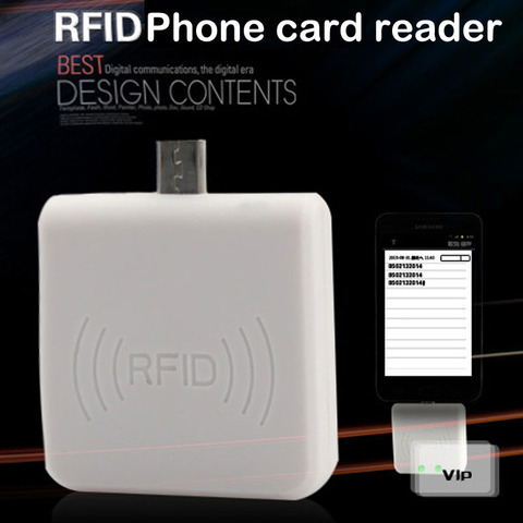 Lector RFID Mini USB para teléfono móvil Android, lector de identificación, 125Khz, EM4100, TK400, OTG, más pequeño y más rápido, 1 Uds. ► Foto 1/6