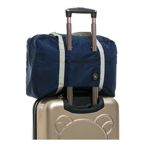 Bolsas de almacenamiento de viaje plegables y portátiles, bolsa de Asa superior, organizador de equipaje, maletas, accesorios, suministros ► Foto 1/6