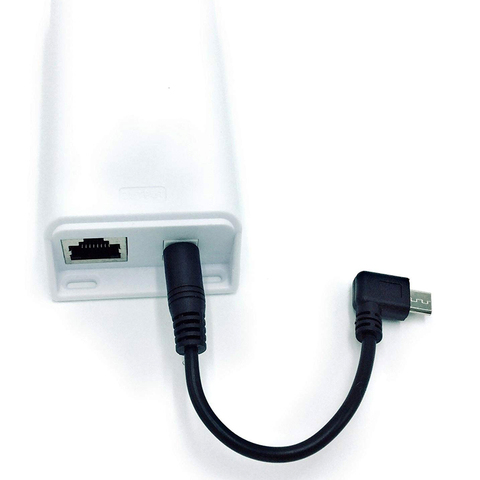 GAT-5V 20W | 802.3at PoE + A Adaptador micro-usb de 5 voltios/divisor extender la potencia a dispositivos no PoE ► Foto 1/1