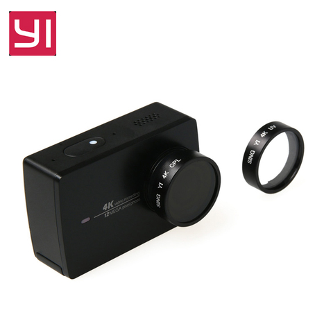 Yi 4K Xiaomi accesorios UV CPL Polarizador Circular filtro lente de protección para Yi Xiaomi II 4K Xiaoyi acción del deporte de la cámara ► Foto 1/6