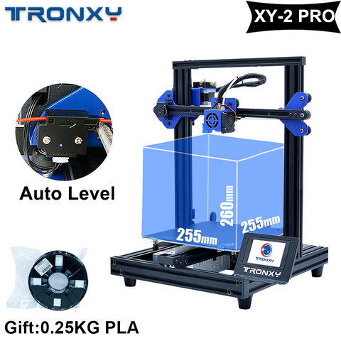 TRONXY-Kit de impresora 3D actualizado, XY-2 PRO, 255X255X260mm, montaje rápido, nivel automático, continuación de impresión, Sensor de filamento de potencia ► Foto 1/6