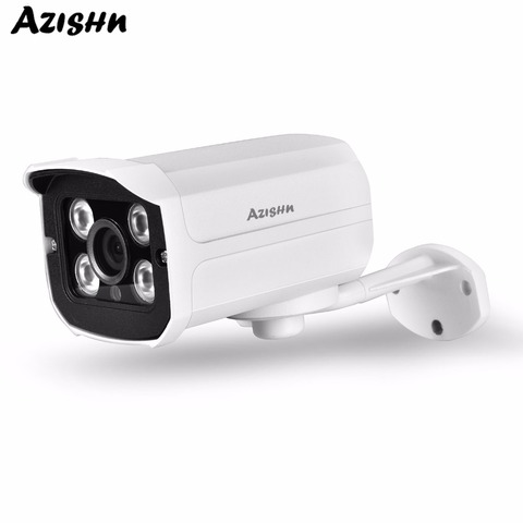 AZISHN HD 1080 P 2.0MP SONY IMX323 Sensor de seguridad IP cámara exterior Metal carcasa Onvif IR visión nocturna bala vigilancia cámara ► Foto 1/6
