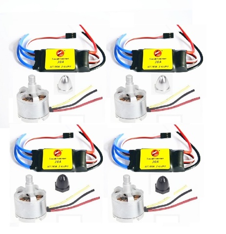 4 unids CW CCW 2212 920kv/2312 920kv sin cepillo Motores para 3-4 s RC quadcopter Phantom f330 f450 f550 x525 cheerson cx-20 drone ► Foto 1/6