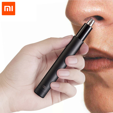 100% original Xiaomi Mini nariz Trimmer pelo HN1 hoja afilada portátil diseño minimalista seguro recortar el pelo de la nariz para la familia de uso diario ► Foto 1/6