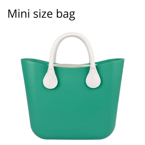 Mini bolsa EVA con asas coloridas, bolsa de goma de silicona EVA, impermeable, bricolaje, para mujer ► Foto 1/1