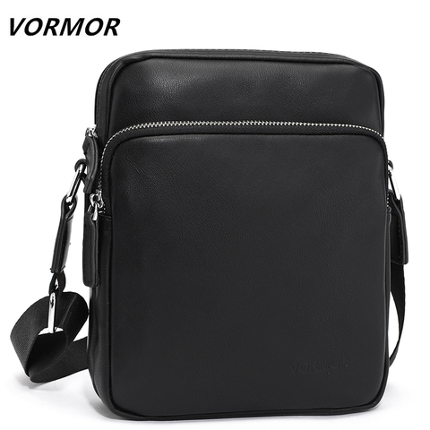 VORMOR famosa marca de los hombres de cuero bolso Casual bolso bandolera de trabajo Vintage de los hombres de bolso bandolera hombre bolsos de hombro bolsas ► Foto 1/6