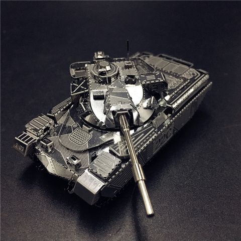 MMZ-modelo NANYUAN 3D de Metal kit de modelo JS-2 tanque Chieftain MK50, modelo DIY, maqueta cortada por láser, rompecabezas, juguetes para adultos ► Foto 1/5