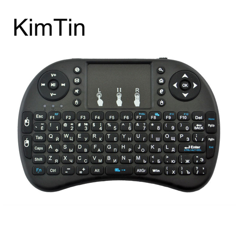 Mini 2,4G teclado inalámbrico con panel táctil para H96 MAX Android 8,1 TV Box Control remoto para H96 Pro Android caja envío gratis ► Foto 1/1