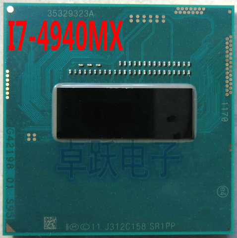 CPU Intel I7-4940MX SR1PP CPU I7 4940MX procesador 3,1G-4,0G/8 M Quad coreTop Último Envío Gratis ► Foto 1/1