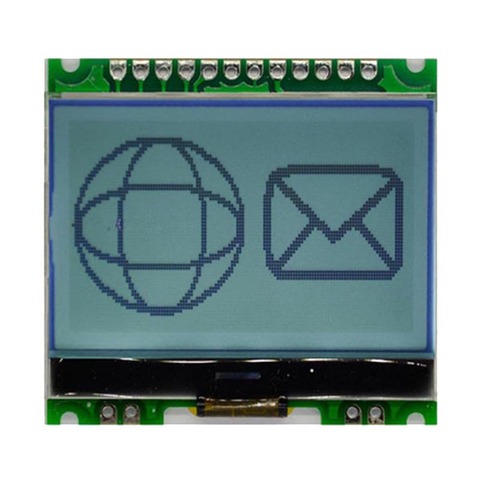 Módulo de matriz de puntos 12864, 12864G-086-P, módulo de pantalla LCD con retroiluminación COG 5V ► Foto 1/4