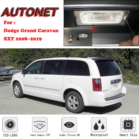 AUTONET-cámara de visión trasera para Dodge Grand Caravan, cámara de visión nocturna para aparcamiento, SXT, 2008, 2009, 2010, 2008 ~ 2022, CCD ► Foto 1/1