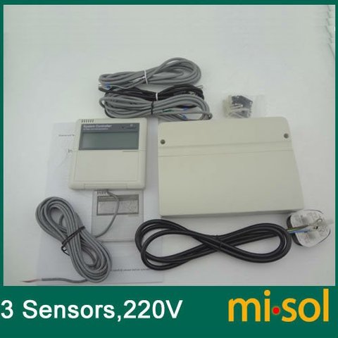 Controlador de calentador de agua SOLAR, 220V, 3 sensores de temperatura ► Foto 1/1