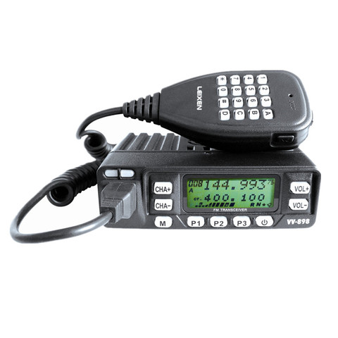 LEIXEN-Radio de coche de dos vías, VV-898, 10W, UHF/VHF, Ham, transceptor móvil, Woki Toki ► Foto 1/3