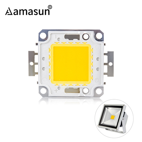 Alto brillo LED perlas Chip 10W 20W 30W 50W 100W LED COB Chip blanco cálido alta calidad para DIY foco de luz de inundación ► Foto 1/6